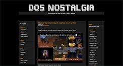 Desktop Screenshot of dosnostalgia.com